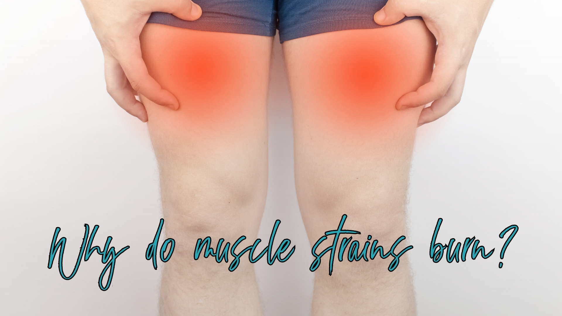 Why do muscle strains burn